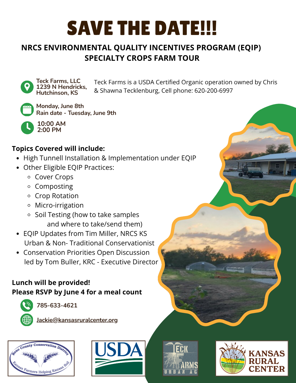 NRCS Environmental Quality Incentives Program(EQIP) Specialty